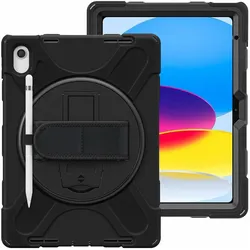 eSTUFF CHICAGO Full Body Defender (Apple iPad 2022 (10. Gen)), Tablet Hülle, Schwarz