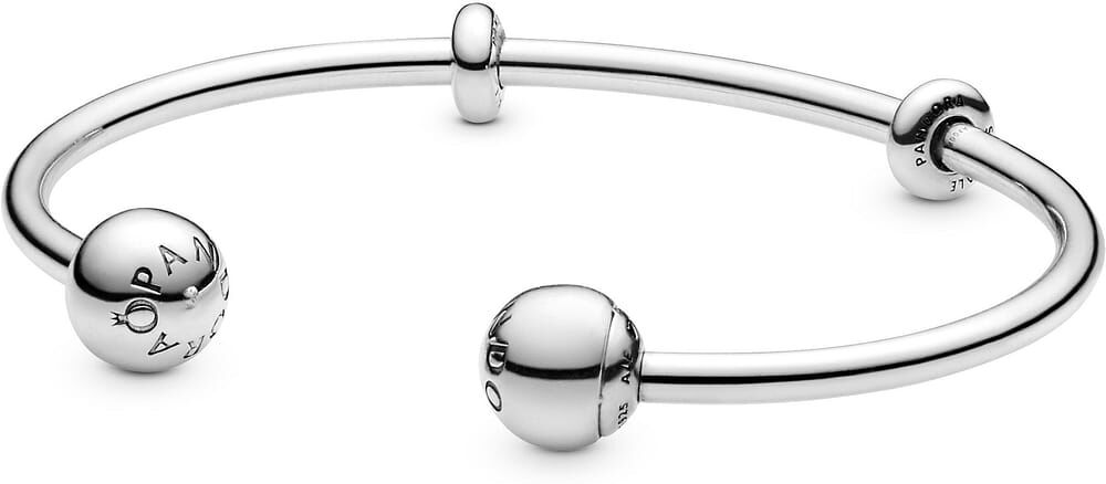 Jonc Pandora Ouvert Moments Fermoirs Pandora Femme