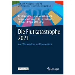Die Flutkatastrophe 2021, Fachbücher von Holger Schüttrumpf, Jörn Birkmann, Alessa Trüdinger, Elena-Maria Klopries, Stefanie Stenger-Wolf