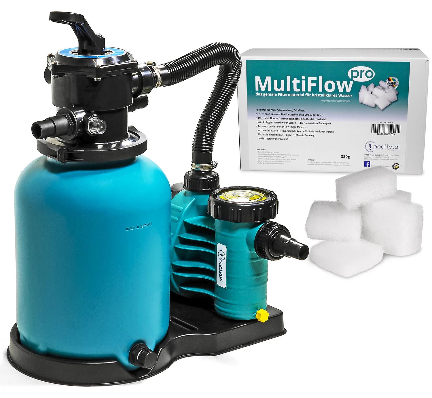 Filteranlage BRILLANT+ 300, AquaPlus 6 + MultiFlow