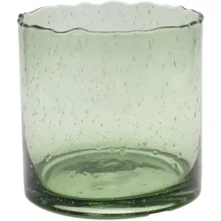 Teelichthalter HARVEY (DH 15x15 cm) - grün - DH 15x15 cm