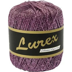Creativ Company Lurex-Glitzergarn Lila, 160 m, Garn + Wolle, Violett