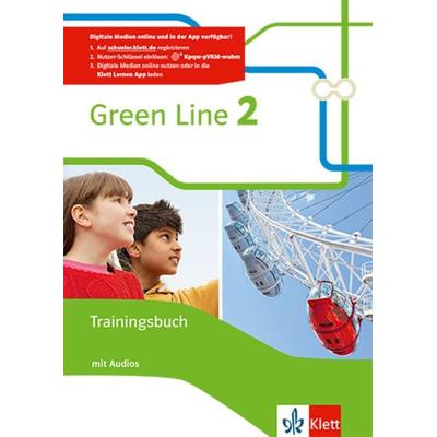 Green Line 2. Trainingsbuch mit Audios. Neue Ausgabe, Set von , Klett Schulbuchverlag, 978-3-12-834302-0