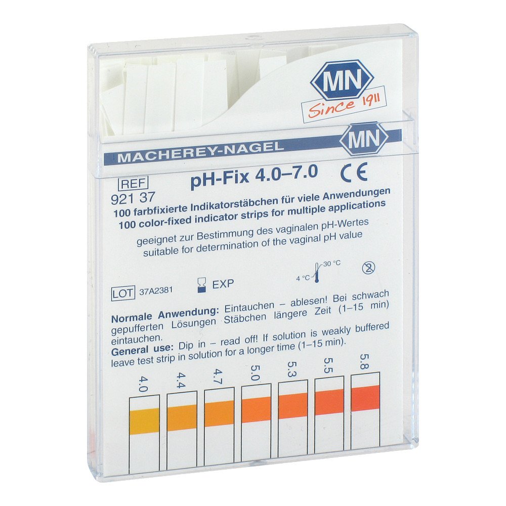 MACHEREY-NAGEL GmbH & Co. KG Ph Fix Indikatorstäbchen pH 4,0-7,0 11663471