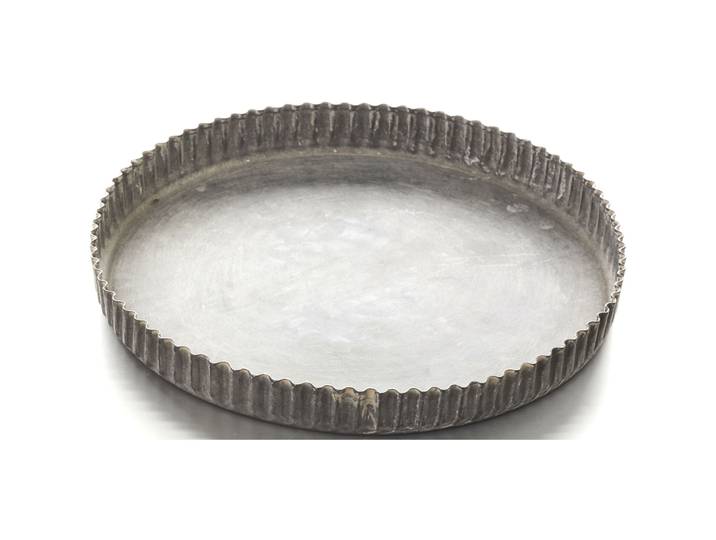Balthasar Teller T 19.5 cm Blech - Farbe: grau