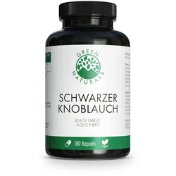 GREEN NATURALS schwarzer Knoblauch 750 mg vegan 180 St