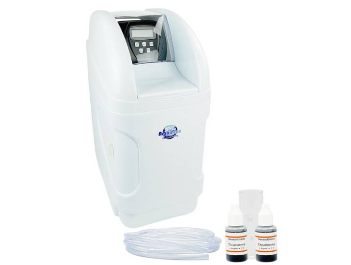 Aquintos Wasseraufbereitung Wasserhahn-Wasserfilter Aquintos MKC24 TOP- Line Wasserenthärtungsanlage Wasserentkalkungsanla, Für Haushalte von 1 - 3 Personen
