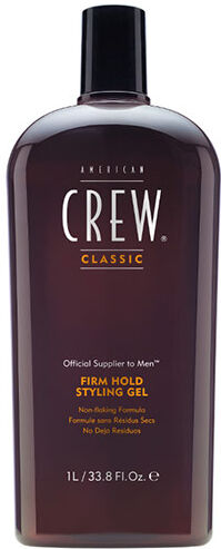 American Crew Firm Hold Styling Gel 1000ml - Worth £42