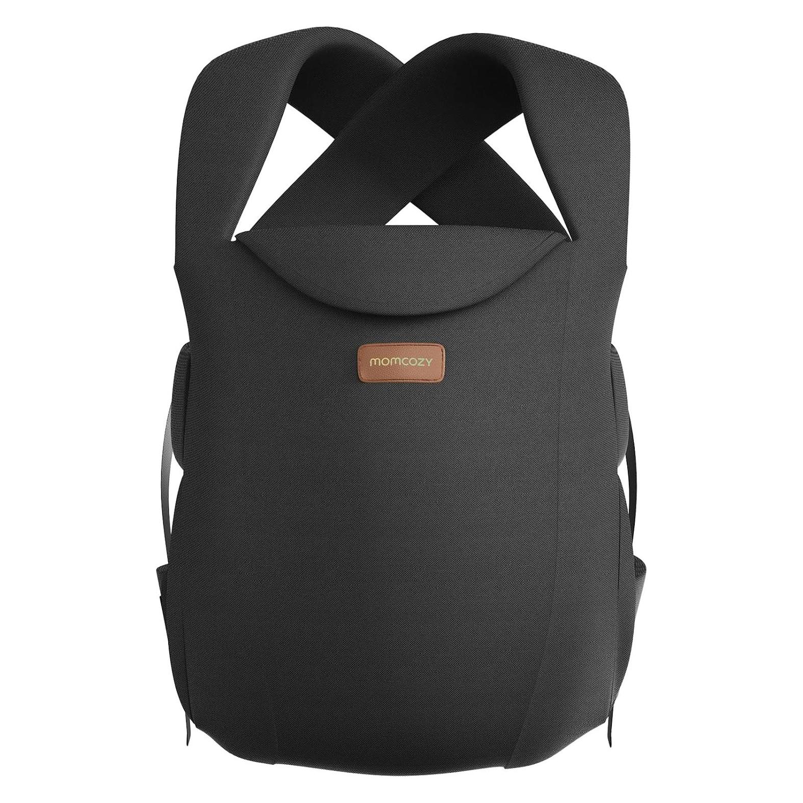Momcozy Weesnug Neugeborenen Tragetuch Baumwolle Schwarz (MOMCOZY)