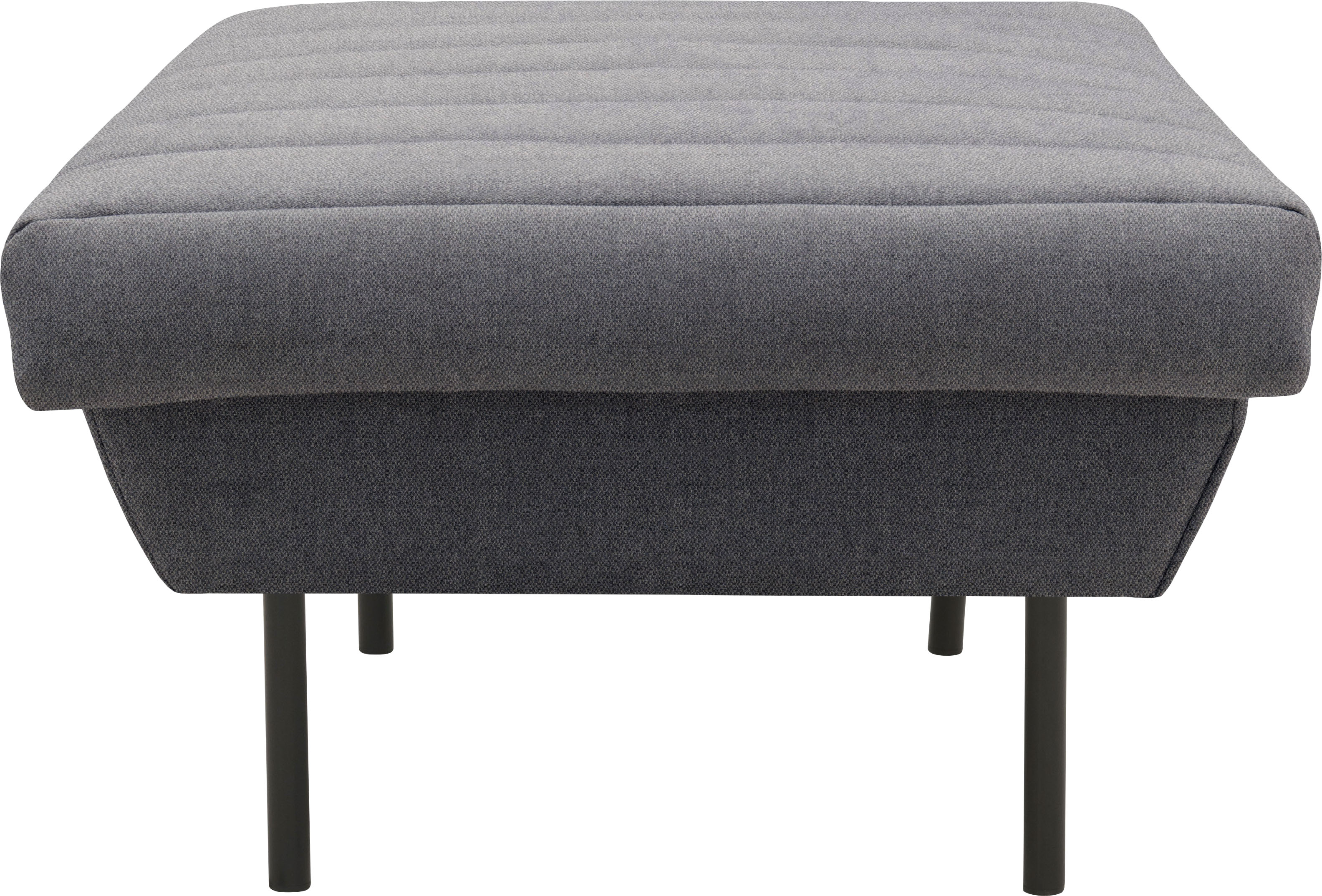 Hocker "LOOKS IX", blau (blau, grau), B:70cm H:45cm T:70cm, 70% Polyester (recycelt), 30% Polyester, LOOKS BY WOLFGANG JOOP, Hocker, Hocker, Quersteppung, passend zur Serie LOOKS IX