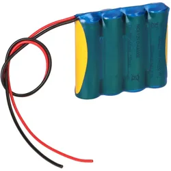 Notleuchten-Akku 4,8V 800mAh NiCd Reihe F41NICD800 AA 20cm Kabel