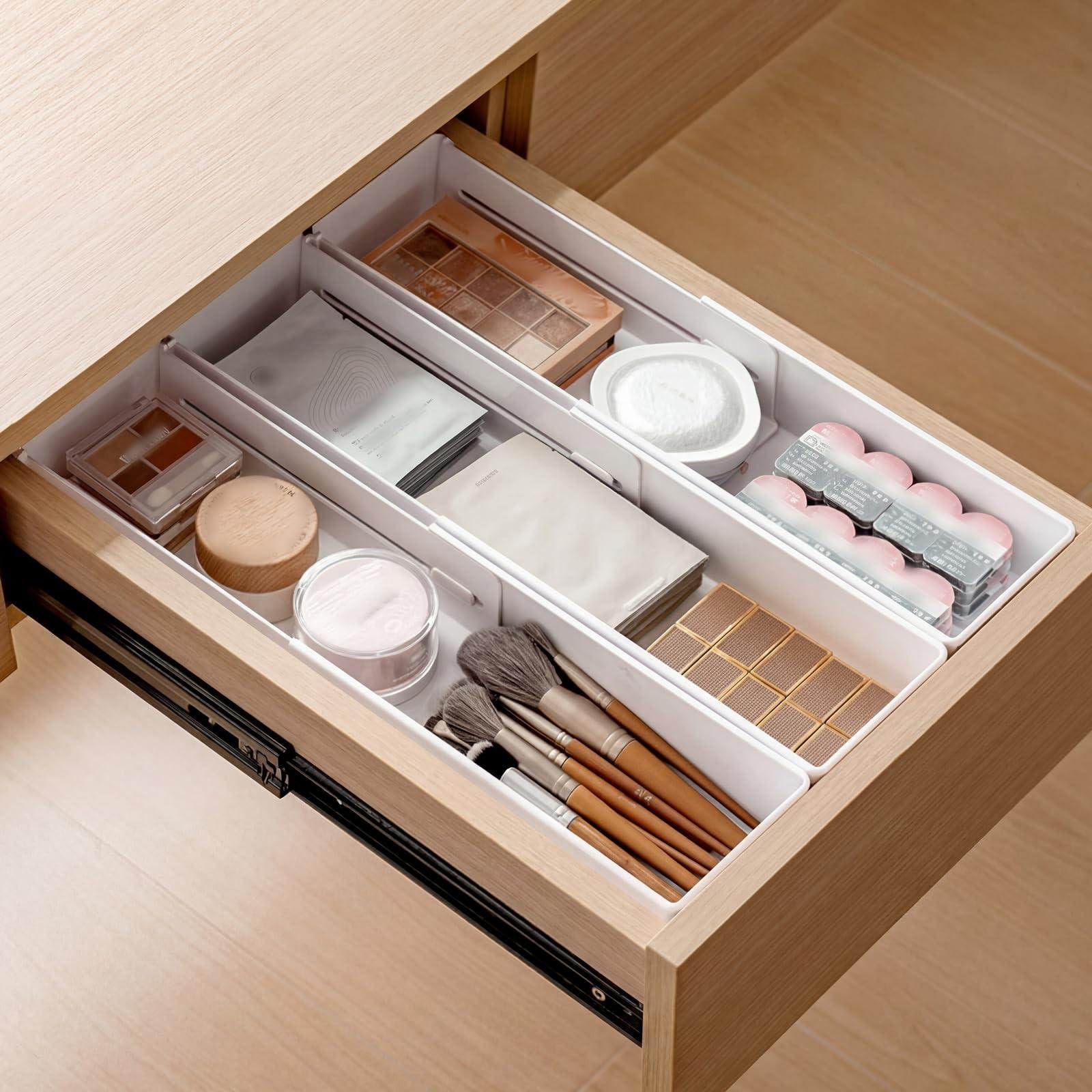 Merkloze Lade-organizer Divider voor Badkamer en Thuiswerkplek