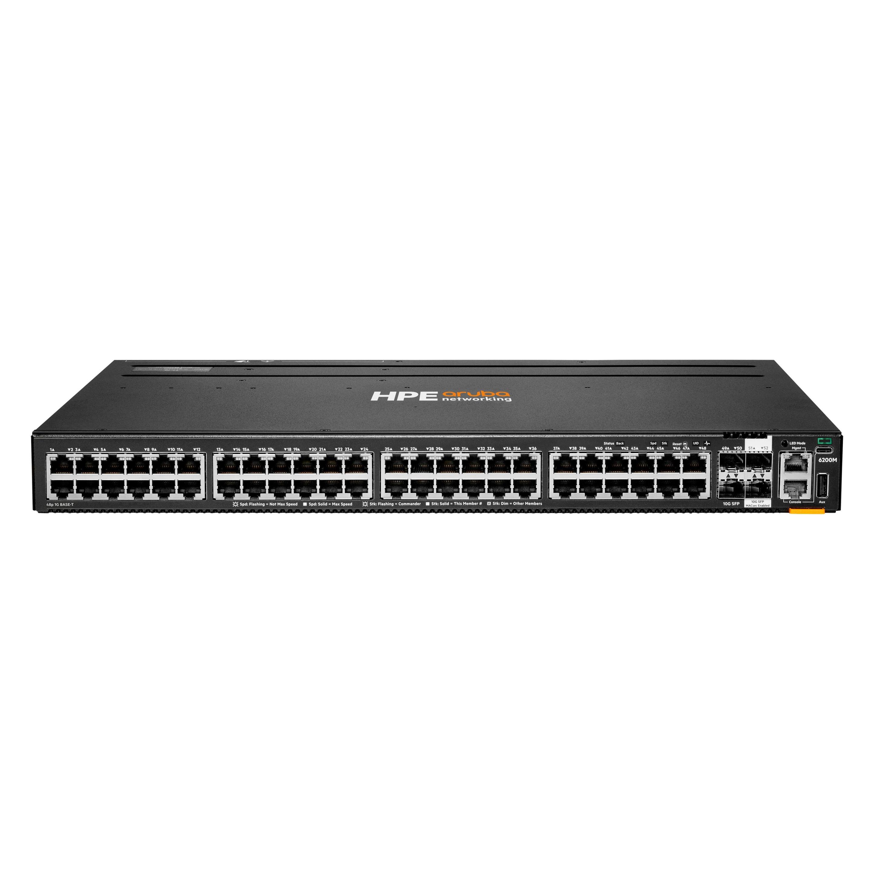 Aruba 6200M 48G 4SFP+ Switch (48 Ports) (R8Q69A)