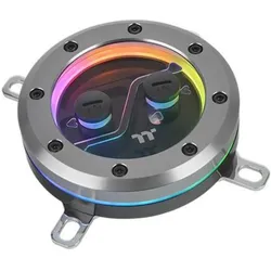 Thermaltake Pacific SW1 Plus DIY LCS Water Block, CPU Wasserkühler, Silber, Schwarz, Grau