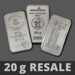 Platinbarren 20g (Resale)
