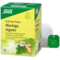 MORINGA INGWER Kräutertee Kraft der Natur Salus 15 St