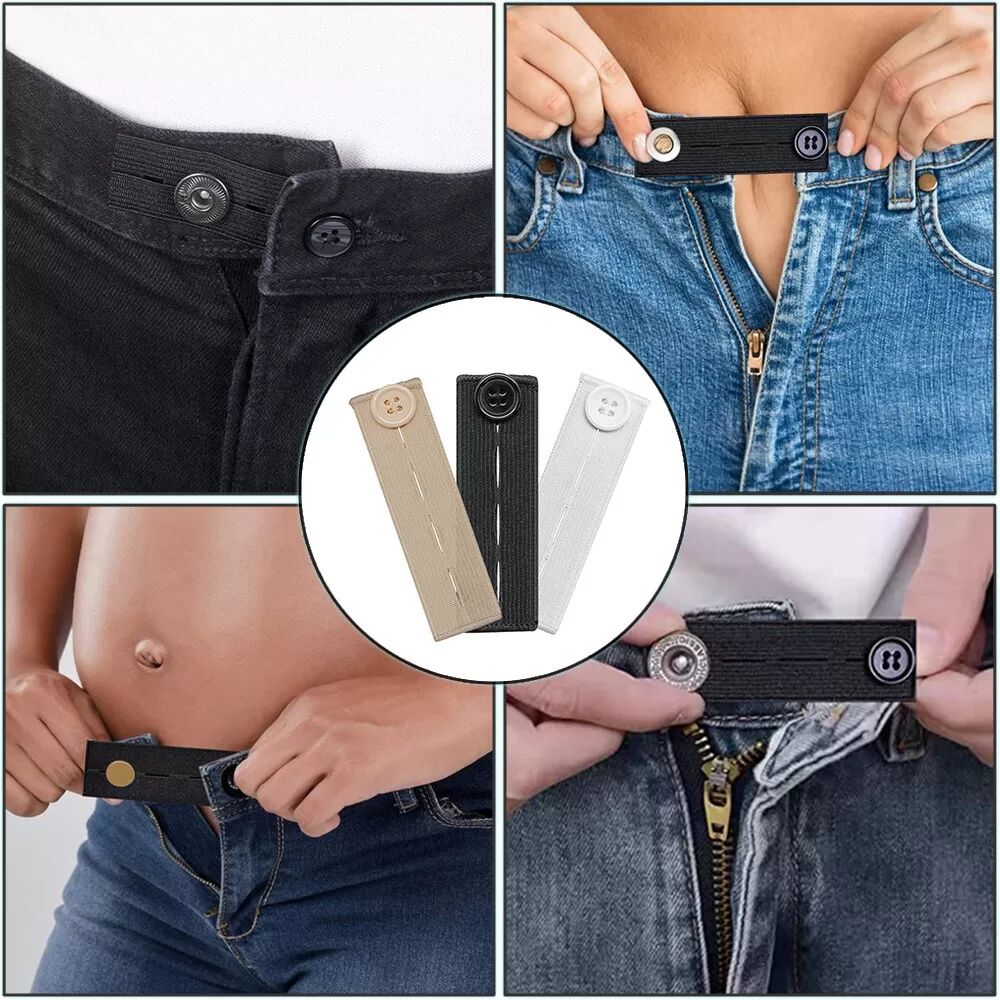 INF Extensions de taille élastiques, pack de 3