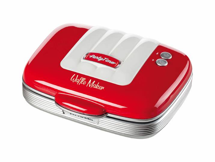 Ariete Waffel Maker Antihaft 700W Rot