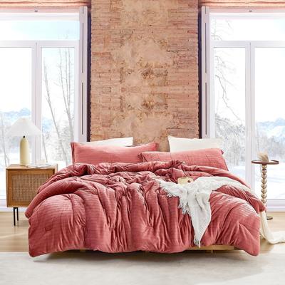 Roll Cakes® Classics - Coma Inducer® Oversized Comforter Set - Barn Red