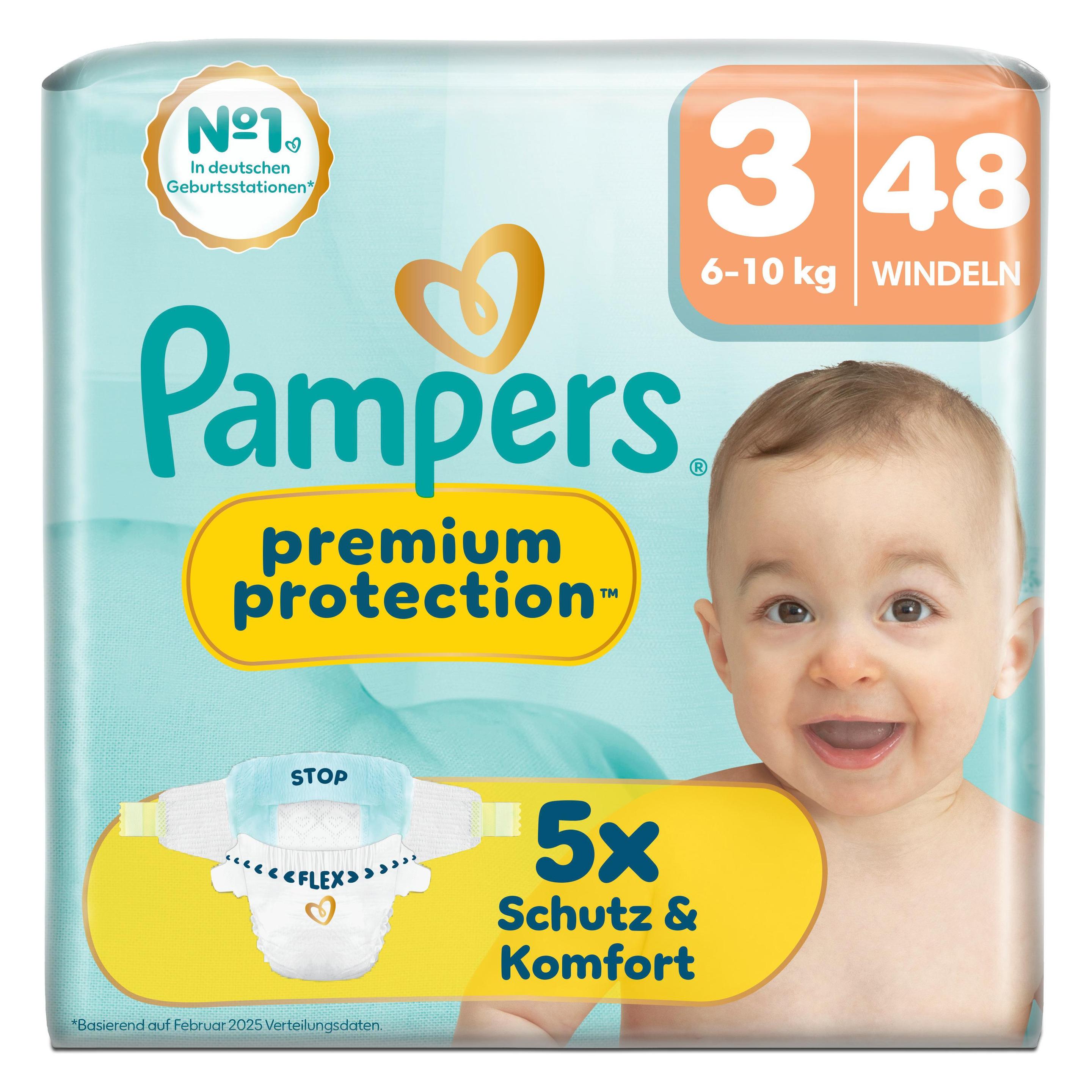 Pampers Premium Protection (Gr. 3, 48 Stk.) (972345)