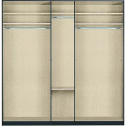 Korpus LIVIN LISSABON (BHT 226x229x52 cm) - braun - BHT 226x229x52 cm