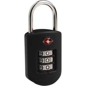 Pacsafe Kofferschloss Prosafe 1000, TSA, 3-stelliges Zahlenschloss, schwarz
