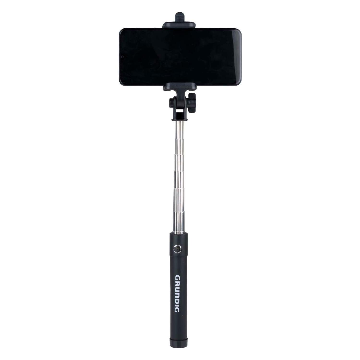Grundig Bluetooth Selfie Stick Ausziehbar Schwarz (8711252270043)