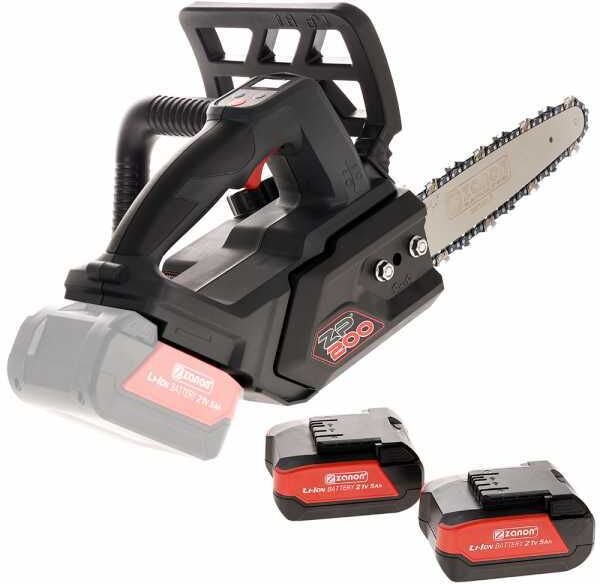 Zanon ZP 200 - Akku-Kettensäge - 2x 18V - 5Ah - 20cm Schwert