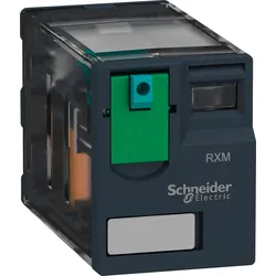 RXM4AB1BD - Miniatur Industrie-Relais, 14 -pol, 4 Wechsler, 24 V, 6 A