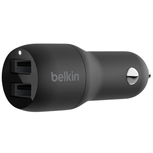 Belkin Boost Charge Dual USB Auto-Schnellladegerät 12W Schwarz