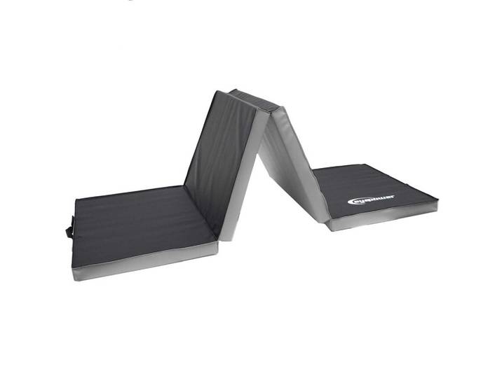GYMNASTIKMATTE zum Wenden - 180/60/5 cm Faltbare Turnmatte