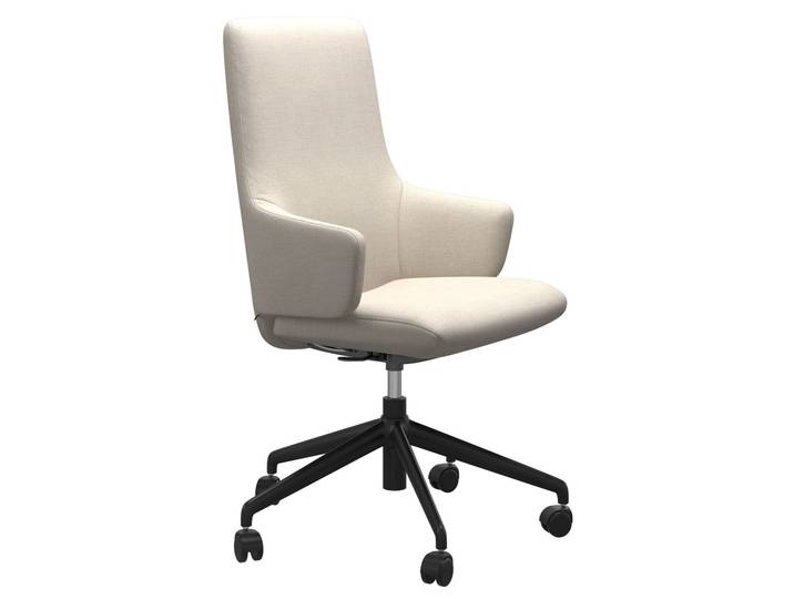 Stressless Home Office Sessel OFFICE LAUREL (L), sand, Stoff