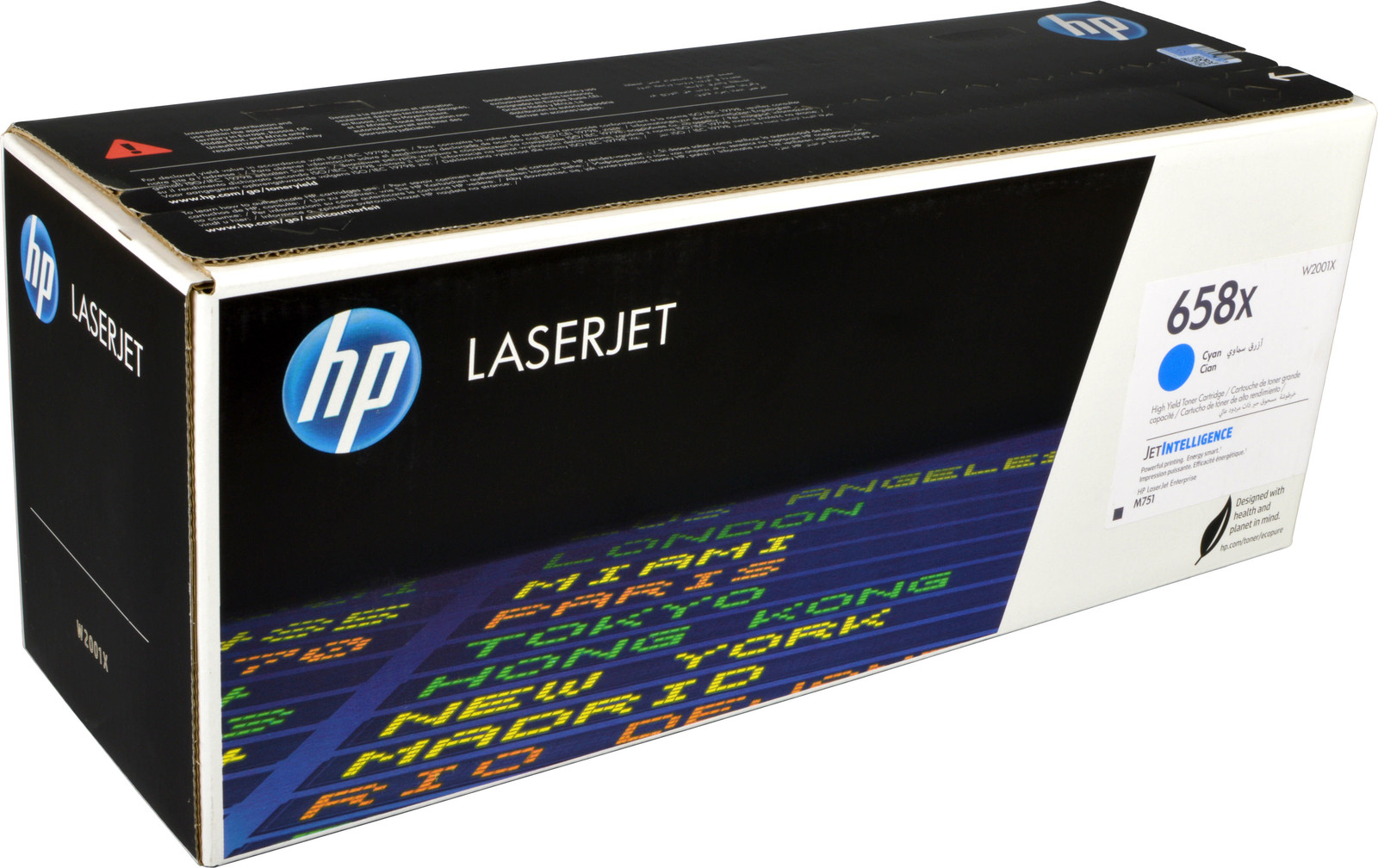 HP Toner 658X W2001X Cyaan