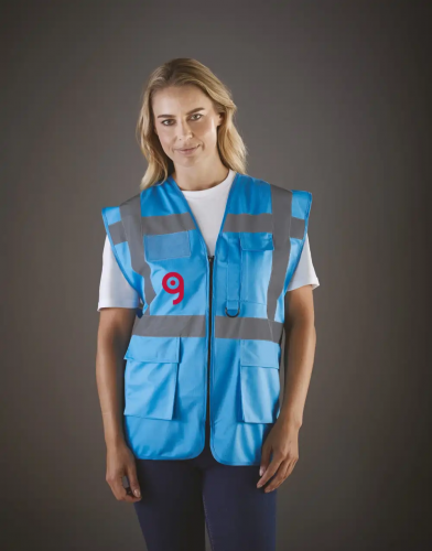 Gilet multifunzione alta visibilità Personalizzate o neutre Yoko