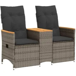 vidaXL, Gartenlounge, Dormenus (Ohne Fussablage (Holz))