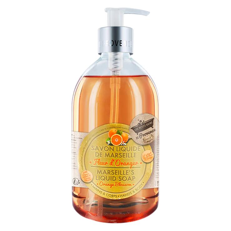Les Petits Bains De Provence Les Petites Bains De Provence Orange Blossom Liquid Soap For Hands & Body 500 Ml (Flüssigseife, 500 ml) (65591711)