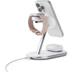 Epico UltraBase EX60 3in1 Charging Stand (30 W), Wireless Charger, Weiss