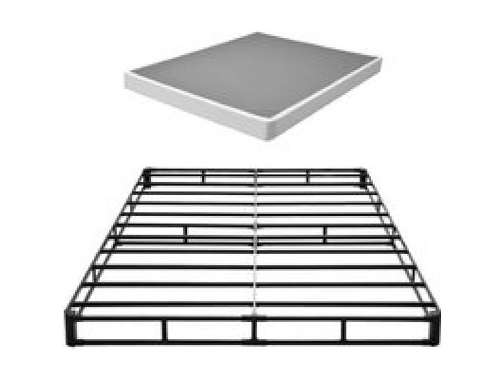 VEVOR Boxspringbettgestell (Queen-Size) mit Waschbarem Stoffbezug, Metallrahmen (2010 x 1515 x 130 mm) für Queensize-Betten, 13 cm Matratzenauflage, Max. Belastbarkeit 1587,57 kg, Matratzenfundament