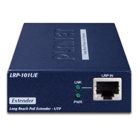 Planet 1-Port 10/100TX PoE PD + 1-Port UTP Long Reach PoE (LRP-101UH)