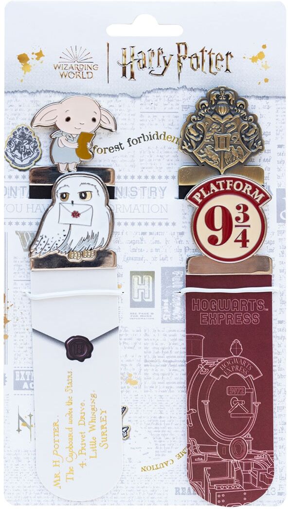 Harry Potter Set 4 Marcapaginas .