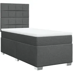vidaXL, Boxspringbett, Naponella (Block mit Quadraten) (80 x 200 cm)