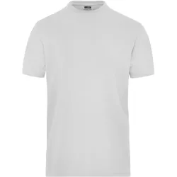 Bio Stretch T-Shirt "JN1802" UV-Schutz - 6XL - white