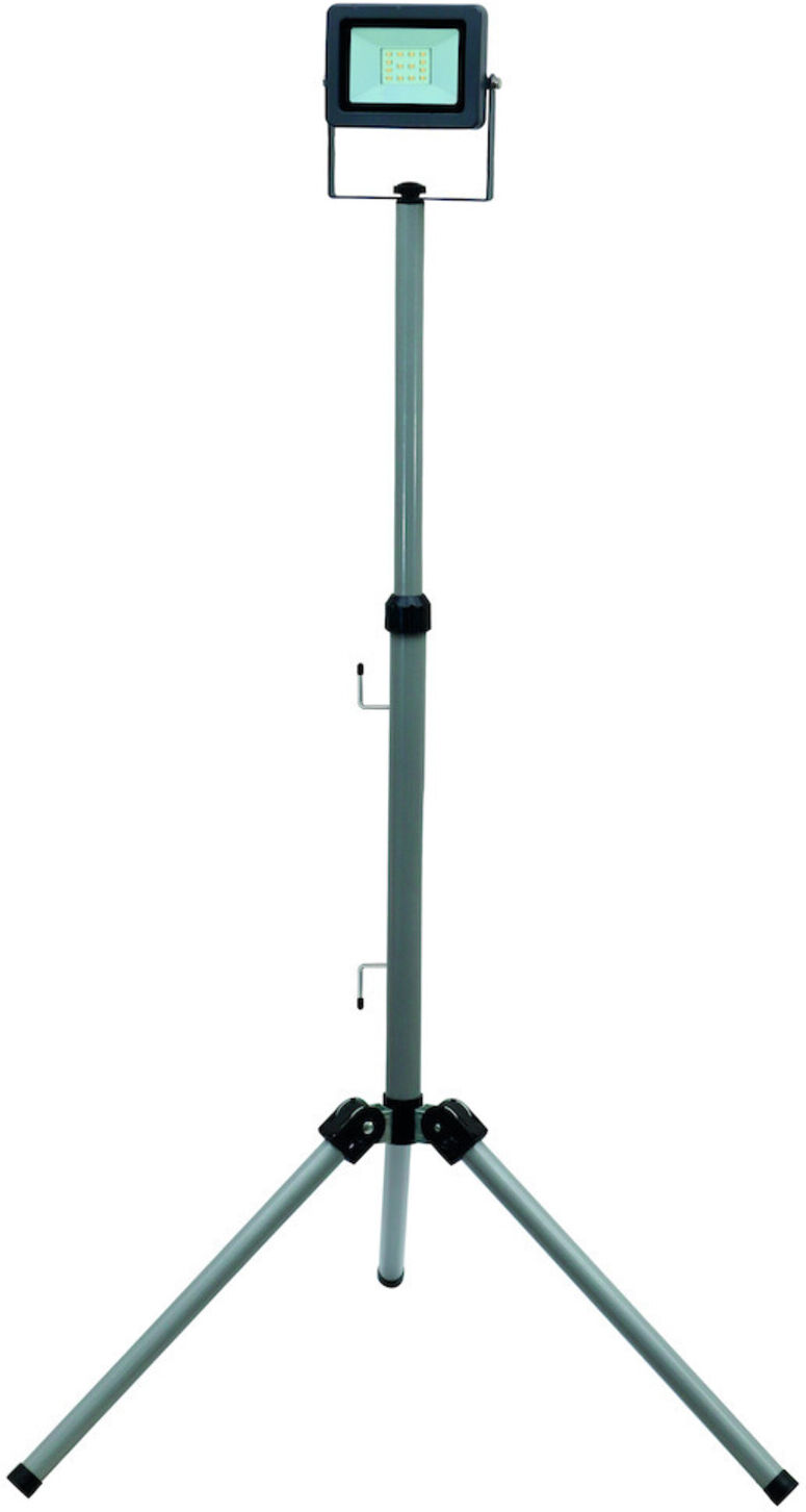 REV LED-Arbeitsleuchte Flare 10W Stativ silber-anthrazit (2707211010)