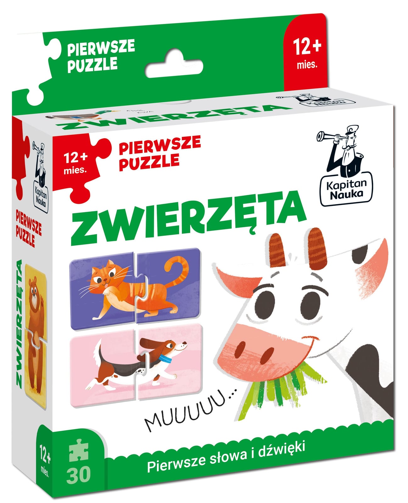 Kapitan Nauka Dieren Puzzel - Eerste puzzel