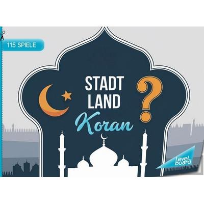 Stadt, Land, Koran - 115 Spielblöcke, Taschenbuch von LevelBoard Spiele, LevelBoard Spiele, 978-3-693-19732-5
