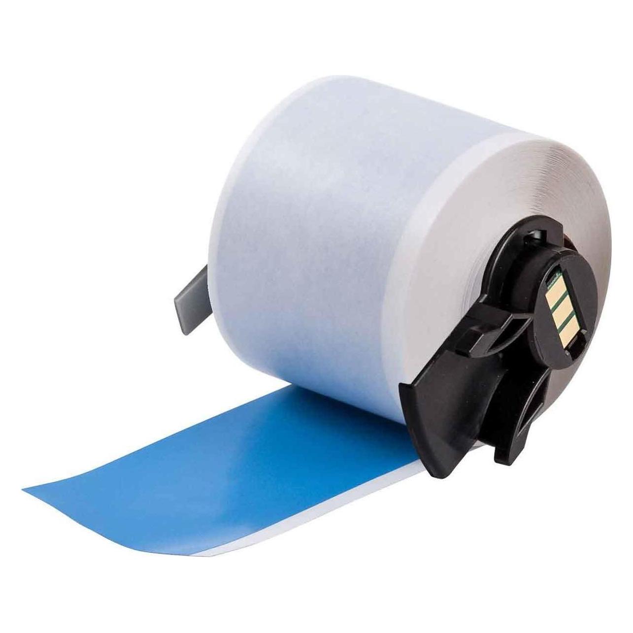 Brady M6C-1900-439-BL, Vinyl, Blau, glänzend, 48.26 mm x 15.24 m, permanent, Endlos (48.30 mm) (M6C-1900-439-BL)