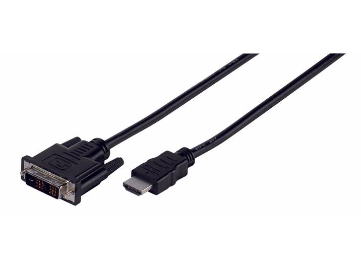 Vivanco HDMI Videokabel, 2m, schwarz – PC Kabel/PC Adapter