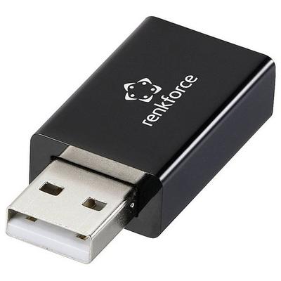 Renkforce USB Datenblocker Adapter [1x USB-A Stecker - 1x USB-A Buchse] RF-6615902