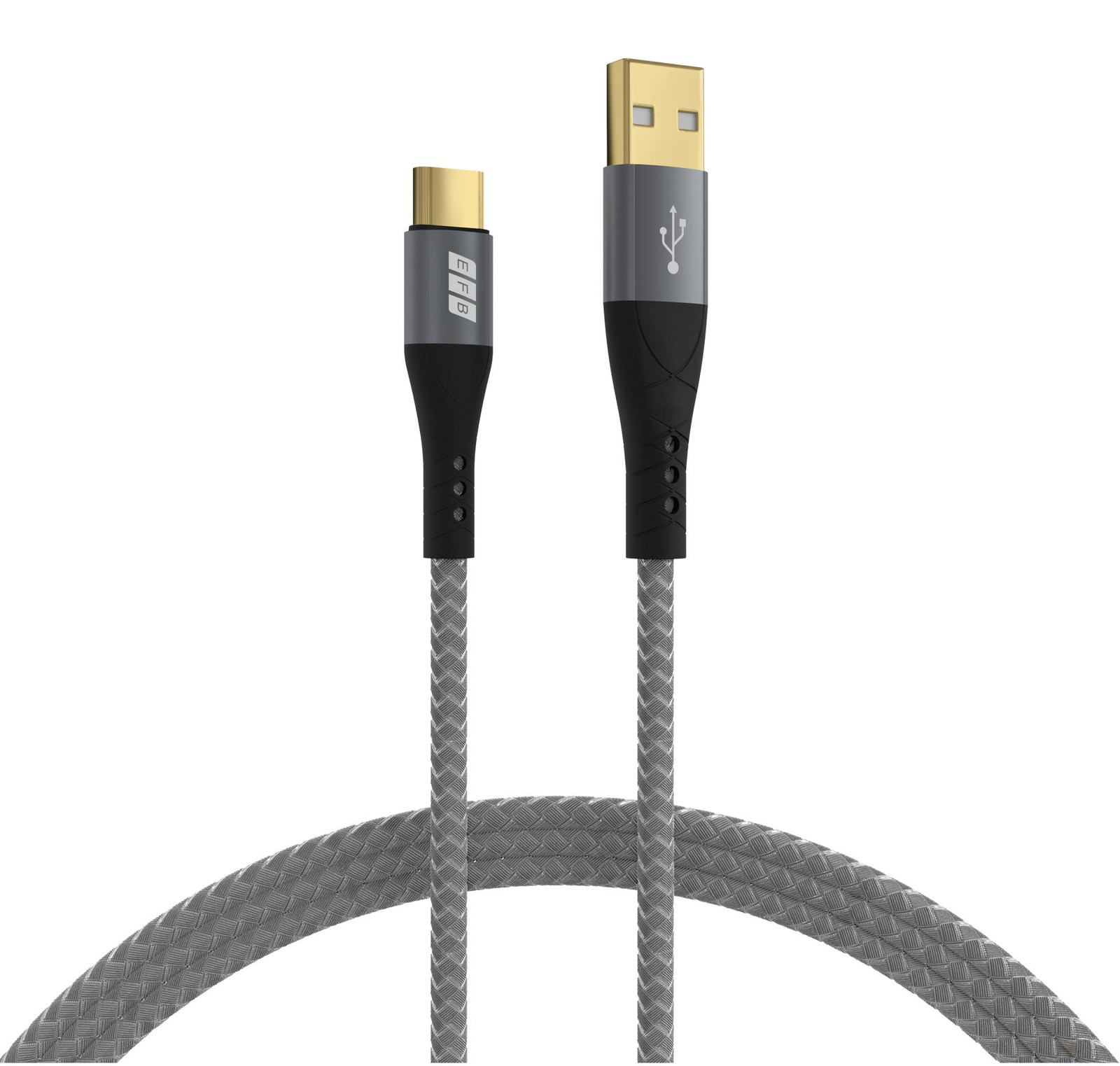 EFB USB-A naar USB-C kabel 60W QC 3A 0,5m