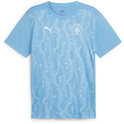 PUMA Manchester City FC Aufwärmshirt 2024/25 Herren 21 - team light blue/puma white M